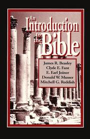 Cover of: An introduction to the Bible by James R. Beasley ... [et al.].