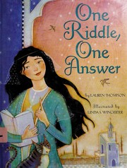 Cover of: One riddle, one answer by Lauren Thompson