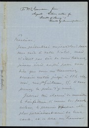 Cover of: [Letter to] Monsieur by Augustin Cochin
