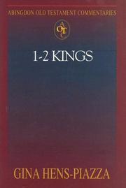 Cover of: 1-2 Kings (Abingdon Old Testament Commentaries)