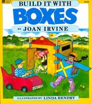 Cover of: Build It With Boxes (Beech Tree Chapter Books) | Joan Irvine