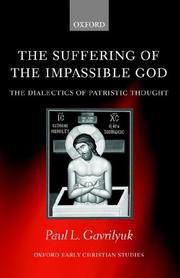 Cover of: The Suffering of the Impassible God by Paul L. Gavrilyuk