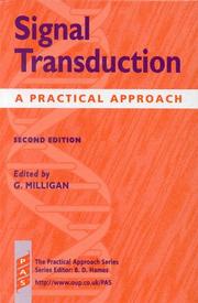 Cover of: Signal Transduction by G. Milligan