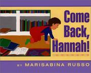 Cover of: Come back, Hannah!
