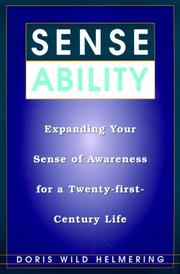 Cover of: Sense Ability by Doris Wild Helmering