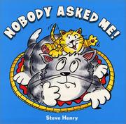 Cover of: Nobody asked me!