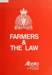 Cover of: Farmers & the law