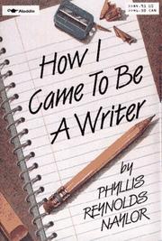 how-i-came-to-be-a-writer-cover
