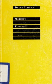 Cover of: Edward II by Christopher Marlowe
