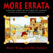 Cover of: MORE ERRATA | Entwhistle