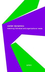 Cover of: Career dynamics: matching individual and organizational needs