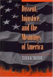 Cover of: Dissent, injustice, and the meanings of America