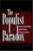 Cover of: The Populist Paradox