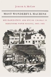 Cover of: Most Wonderful Machine