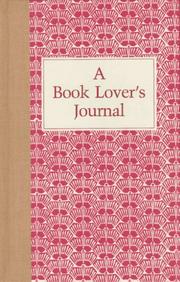 Cover of: A Book Lover's Journal