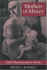 Cover of: Mothers of Misery by David L. Ransel