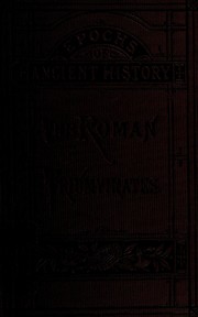 Cover of: The Roman triumvirates
