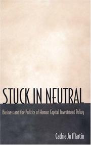 Cover of: Stuck in Neutral by Cathie Jo Martin, Cathie Jo Martin