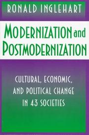 Modernization and postmodernization by Ronald Inglehart