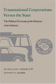 Cover of: Transnational Corporations versus the State: The Political Economy of the Mexican Auto Industry