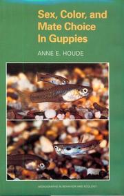 Cover of: Sex, color, and mate choice in guppies