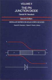 Cover of: The PN junction diode by Gerold W. Neudeck