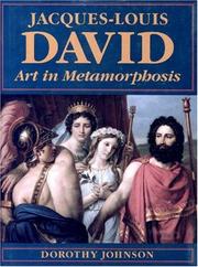 Cover of: Jacques-Louis David: art in metamorphosis