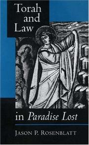 Cover of: Torah and law in Paradise lost
