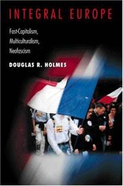 Cover of: Integral Europe | Douglas R. Holmes