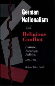 German nationalism and religious conflict by Helmut Walser Smith