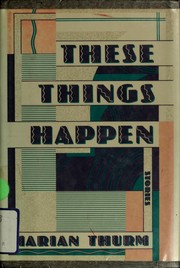 Cover of: These things happen