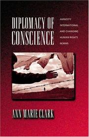 Cover of: Diplomacy of Conscience by Ann Marie Clark, Ann Marie Clark