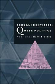 Cover of: Sexual Identities, Queer Politics