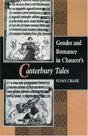 Cover of: Gender and romance in Chaucer's Canterbury tales by Susan Crane
