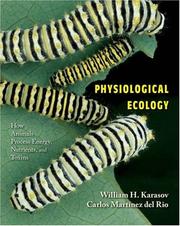 Cover of: Physiological ecology