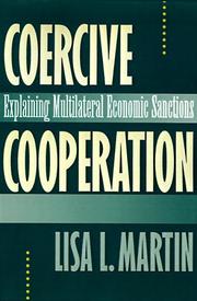Cover of: Coercive cooperation by Lisa L. Martin