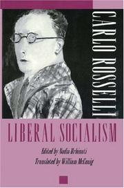 Cover of: Liberal socialism by Carlo Rosselli