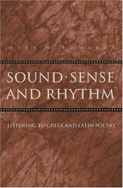 Cover of: Sound, Sense, and Rhythm