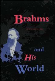 Cover of: Brahms and his world