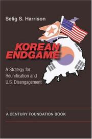 Cover of: Korean Endgame by Selig S. Harrison