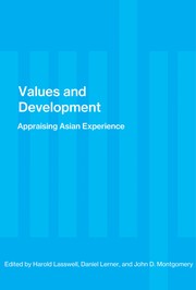 Cover of: Values and development : appraising Asian experience