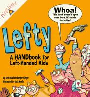 Cover of: Lefty: a handbook for left-handed kids