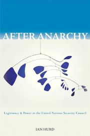 Cover of: After Anarchy by Ian Hurd