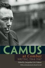 Cover of Camus à combat