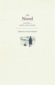 Cover of: The Novel, Volume 2: Forms and Themes