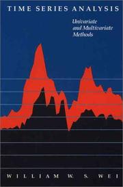 Cover of: Time series analysis by William W. S. Wei