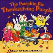 Cover of: The pumpkin pie Thanksgiving puzzle
