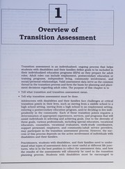 Cover of: Assess for Success: Handbook on Transition Assessment
