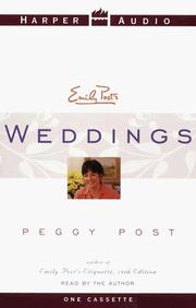 Cover of: Emily Post Weddings