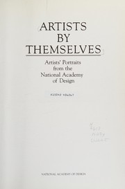 Cover of: Artists by themselves: artists' portraits from the National Academy of Design.